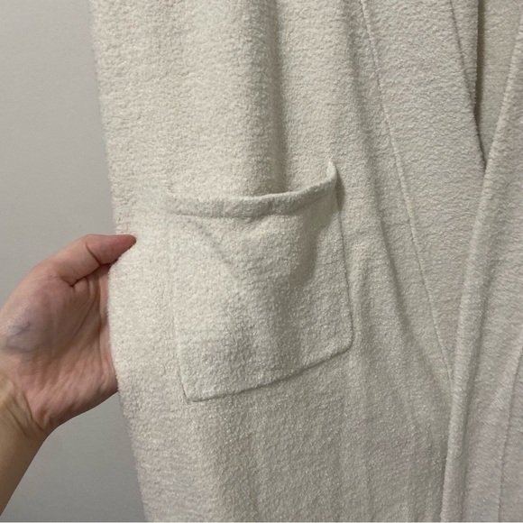 Knix Cream Teddy Thick Comfortable Lounge Soft Open Front Cardigan Size XL - Picture 4 of 7